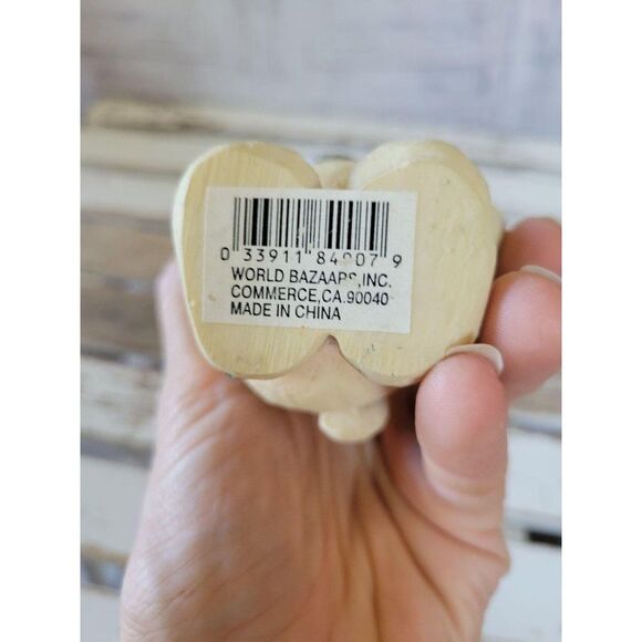 World Bazaar Easter bunny rabbit tulip figurine st - Picture 7 of 7